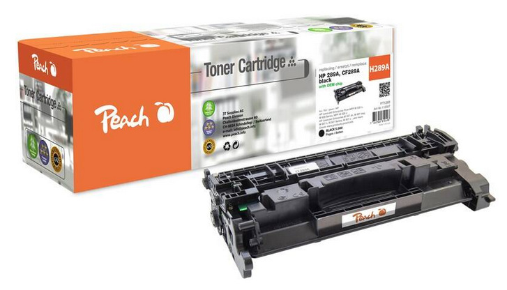 Peach HP CF289A, No 89A, 5000 strán (112397) čierny