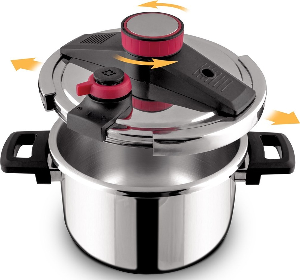 Tlakový hrniec Lamart STEAM LT1255, 4 l nerez Tlakový hrniec Lamart LT1255, 4 l