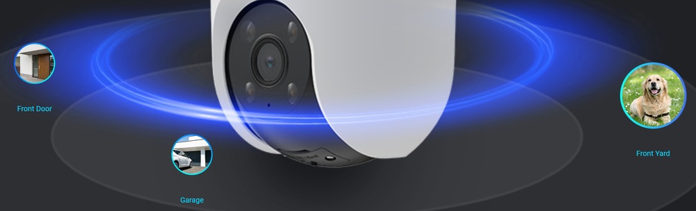 IP kamera EZVIZ C8c 4Mp biela