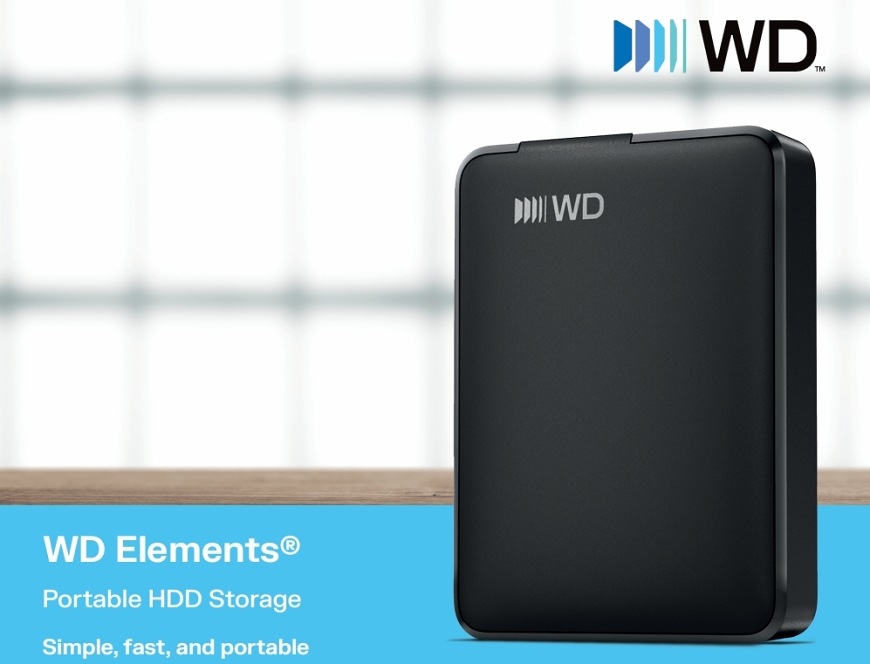 Disk WD Elements Portable umožňuje jednoducho zálohovať fotografie, videá aj dokumenty a mať ich vždy po ruke