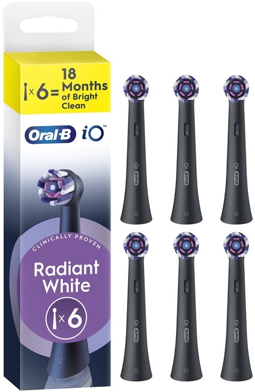Originálna náhradná hlavica Oral-B iO Radiant Black