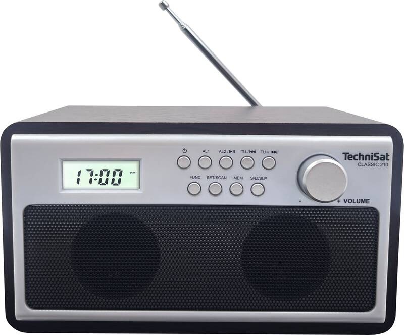 Rádioprijímač TechniSat CLASSIC 210 hnedý