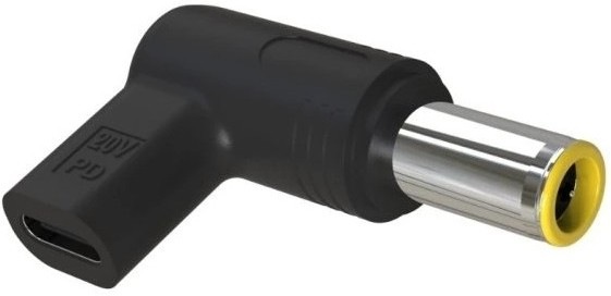 Adaptér WG Type-C (female) - DC/20V 7.9x5.5 pre pripojenie USB-C nabíjačky k notebookom