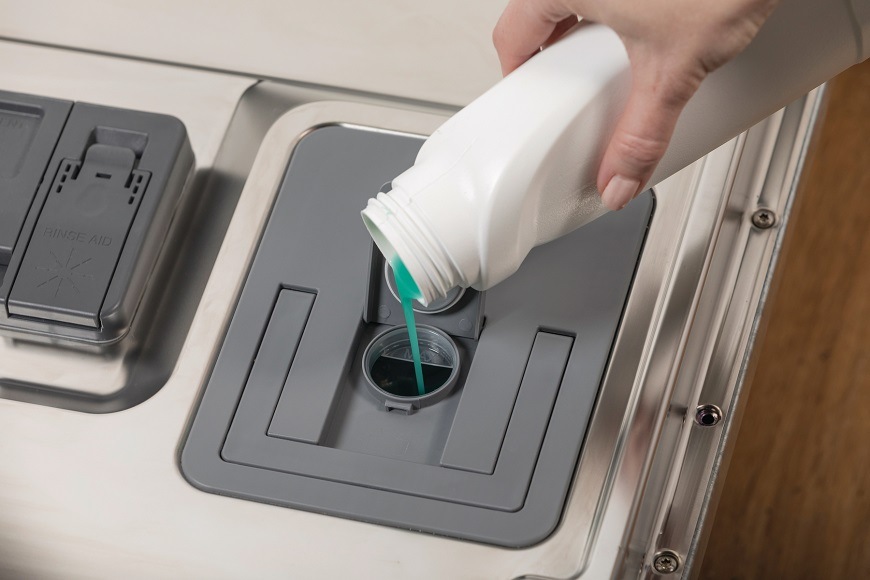Vstavaná umývačka riadu Gorenje GV693C61AD, Chytré dávkovanie prostriedku