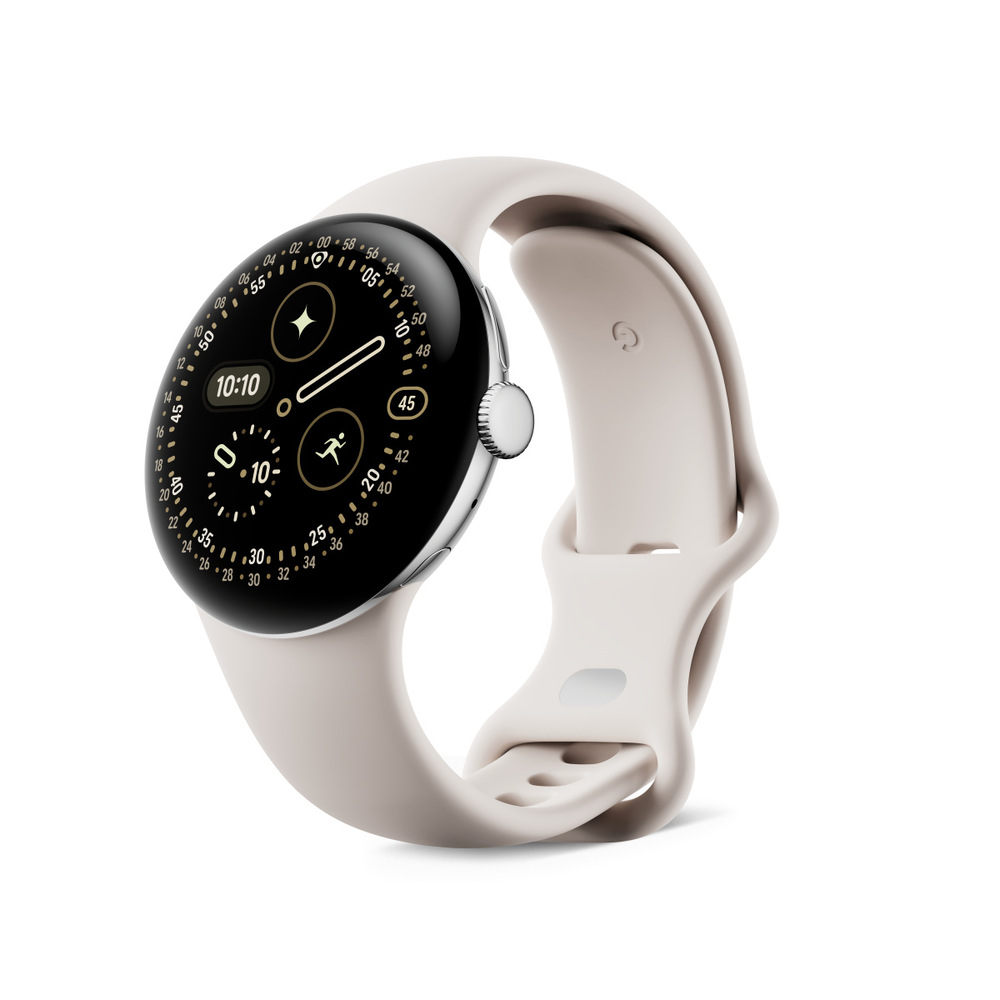 Inteligentné hodinky Google Pixel Watch 4 41 mm - Porcelain / Silver strieborné Inteligentné hodinky Google Pixel Watch 4 41 mm - Porcelain / Silver strieborné