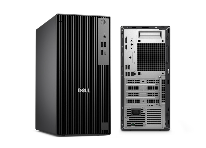 Stolný počítač Dell Pro Tower QCT1255 čierny U Dell Pro Tower QCT1255 zaujmú aj bohaté možnosti pripojenia