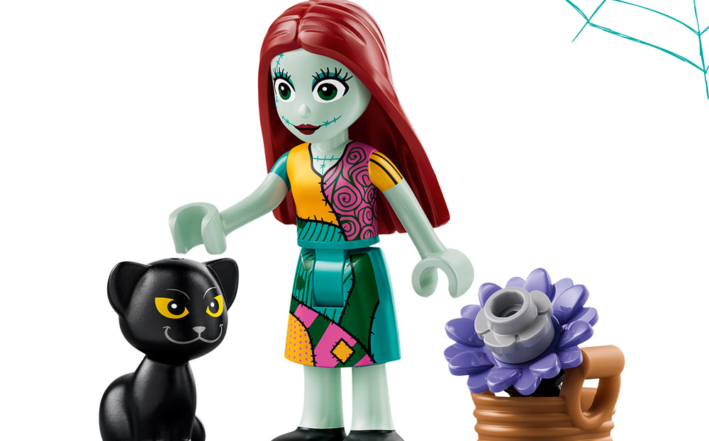Stavebnica LEGO® │ Disney 43288 Sallyin kvetináč Sally a jej čierna mačka inšpirujú deti na prehrávanie filmových scén aj vymýšľanie nových príbehov.