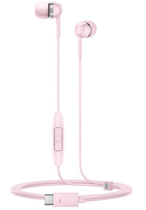 Slúchadlá Sennheiser CX80U ružová Slúchadlá Sennheiser CX80U v detailnom pohľade