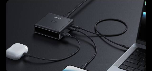 Nabíjačka Anker Charging Base 100W pro powerbanky Anker Prime čierna Nabíjačka Anker Charging Base 100W pro powerbanky Anker Prime čierna