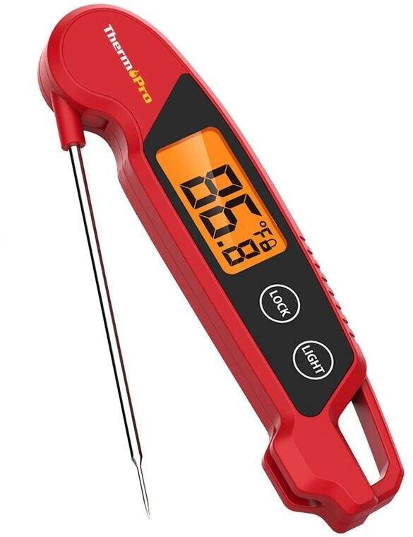 Teplomer do mäsa ThermoPro TP-603W červený Teplomer do mäsa ThermoPro TP-603W červený
