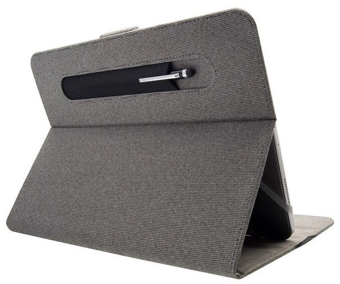 Puzdro na tablet flipové FIXED Novel na tablety 10,1" s vreckom pre stylus sivé FIXED Novel, šedá