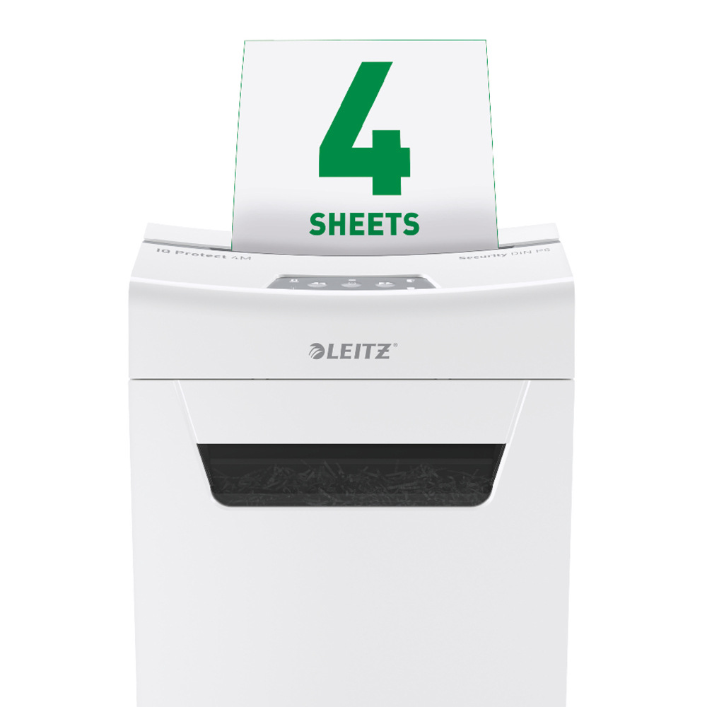 Skartovač Leitz IQ Protect 4M P5 Skartovač Leitz IQ Protect 4M P5