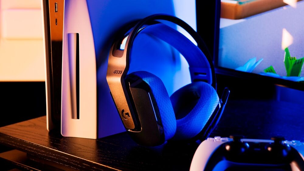 Headset Logitech Gaming G535 Lightspeed PS5 čierny Logitech G535 (PS5) (939-002219)