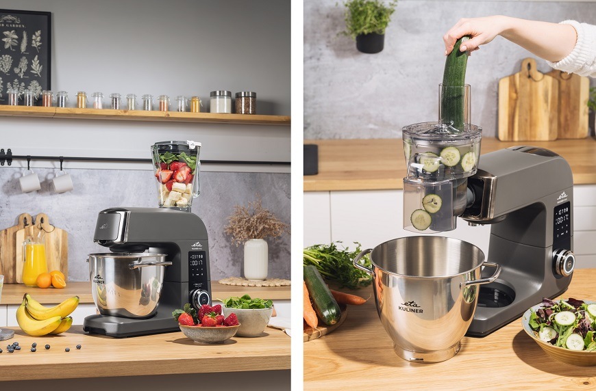 Kuchynský robot ETA Gratus Kuliner II Max 2038 90010 sivý Kuchynský robot ETA Kuliner II Max 2038 90010, mixovanie, strúhanie