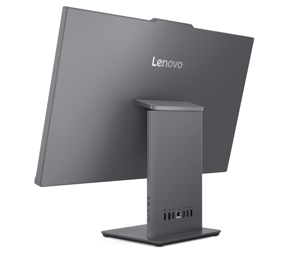 PC all in-one Lenovo IdeaCentre 24ARR9 tmavo šedá All In One Lenovo IdeaCentre 27ARR9 zozadu