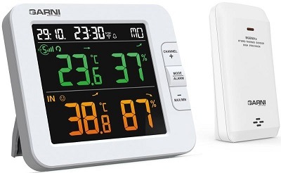 Teplomer GARNI 419T SMART biela