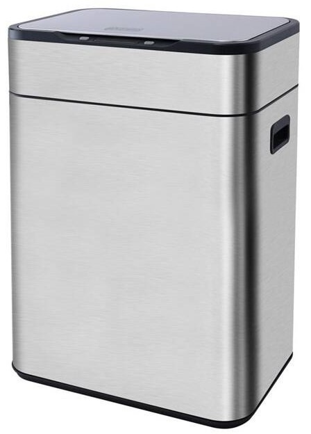 Bezdotykový odpadkový kôš Helpmation ELEGANT AK5514, 30 l nerez