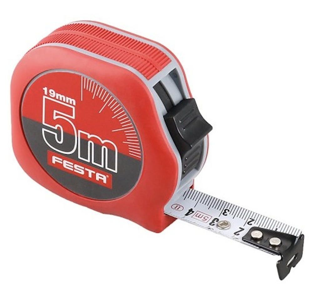 Meter zvinovací Festa 5 m x 19 mm