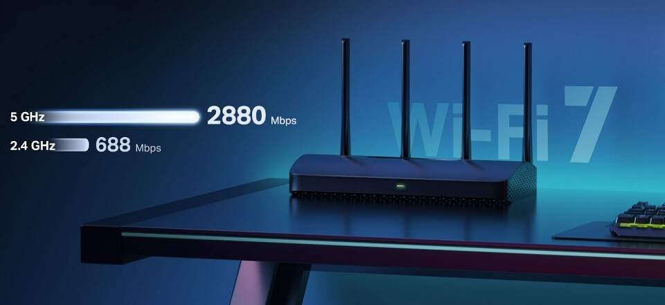Router Mercusys MR27BE, BE3600 čierny Router Mercusys MR27BE, BE3600 čierny
