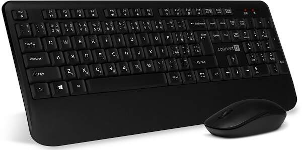 Klávesnica s myšou Connect IT Combo CKM-7800-CS, CZ/SK čierna