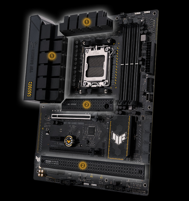Základná doska Asus TUF Gaming B650-PLUS Základná doska Asus TUF Gaming B650-PLUS