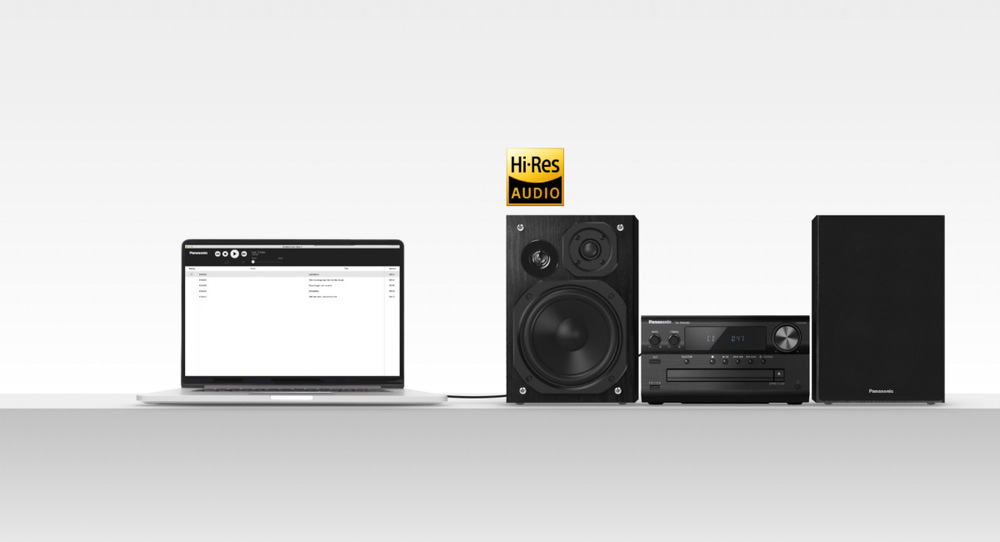Mikro HiFi systém Panasonic SC-PMX90EG-K čierny