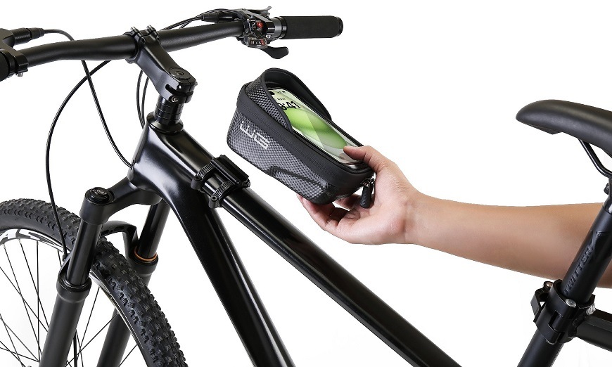 Držiak na mobil WG 18, na bicykel čierny Držiak na mobil WG 18, na bicykel čierny