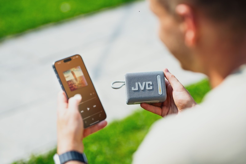 Prenosný reproduktor JVC XS-E114G sivý Prenosný reproduktor JVC XS-E114G sivý