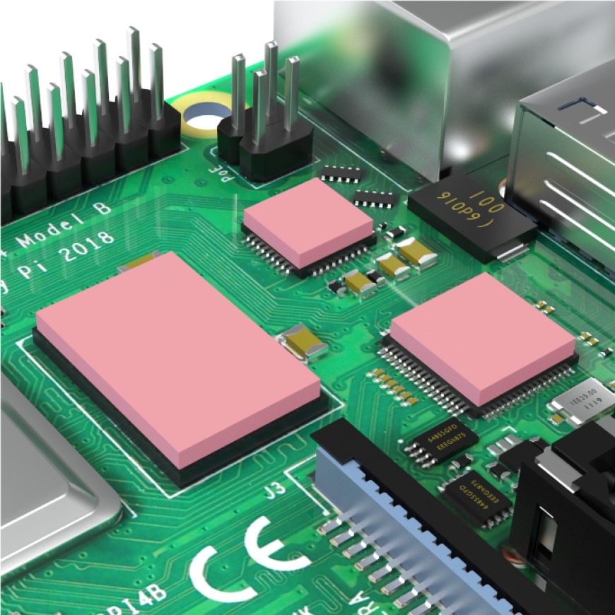 Tepelnovodivá páska AKASA M.2 SSD Thermal Pad Plus, 70 × 20 × 1.5 mm, 3 ks sivá Teplovodivá páska AKASA M.2 SSD Thermal Pad Plus, 70 × 20 × 1.5 mm, 3 ks