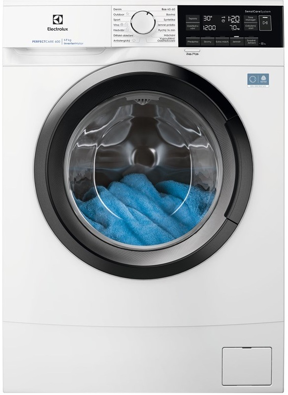 Úzka práčka Electrolux EWS6347DC séria 600 SensiCare, biela
