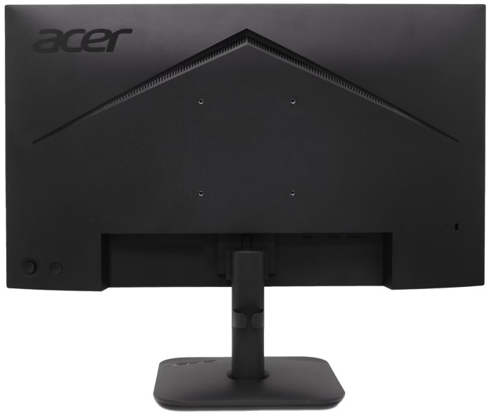 Monitor Acer KA242Y P6 čierny Zadná strana monitora Acer KA242Y P6 23,8" s uchytením VESA 100 × 100 mm