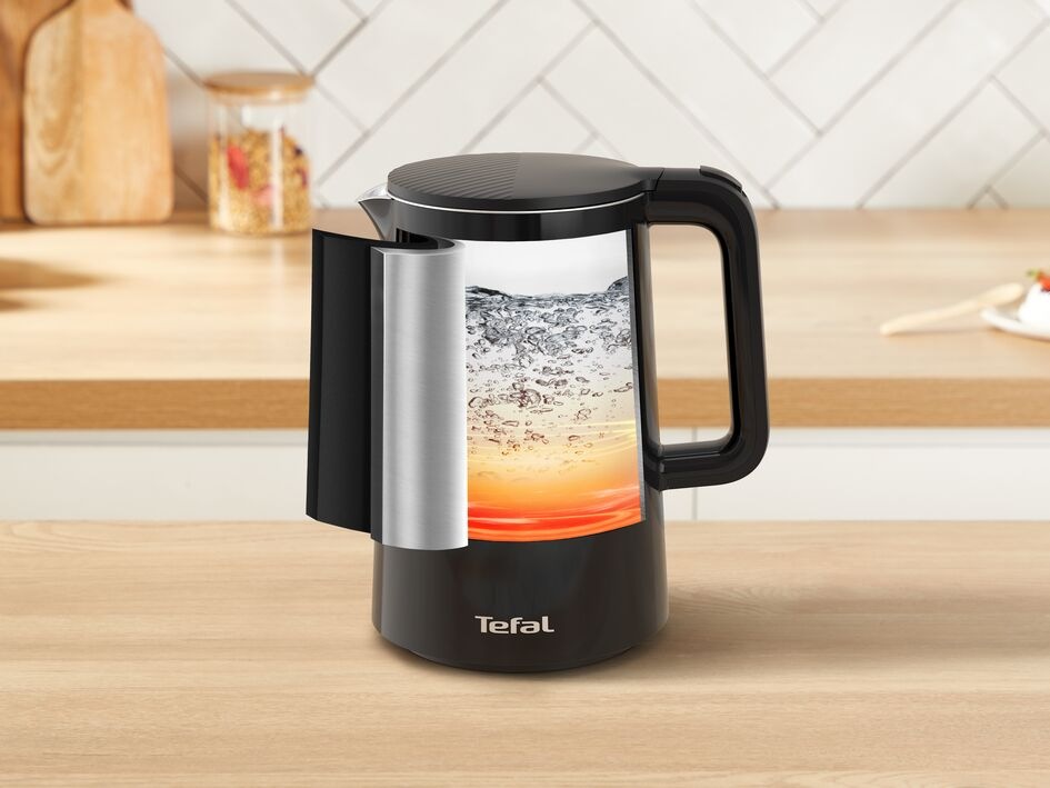 Rýchlovarná kanvica Tefal KO6518E0 Thermo Protect 1,5 l čierna Rýchlovarná kanvica Tefal KO6518E0 Thermo Protect s funkciou udržiavania teploty