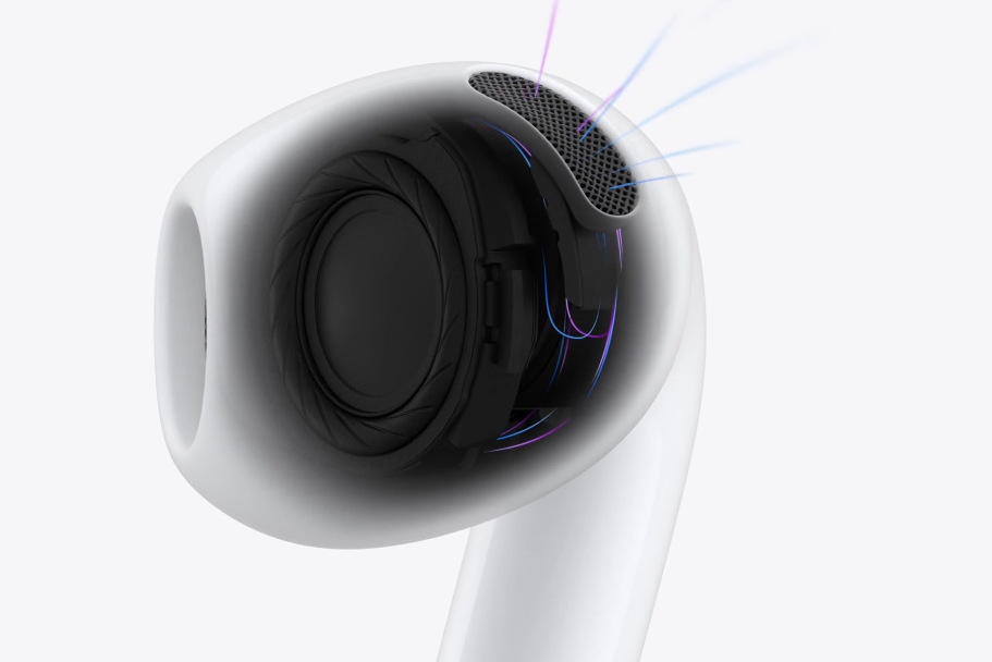 Slúchadlá Apple AirPods 5 biele Apple AirPods 5 majú viac portov pre vedenie zvuku