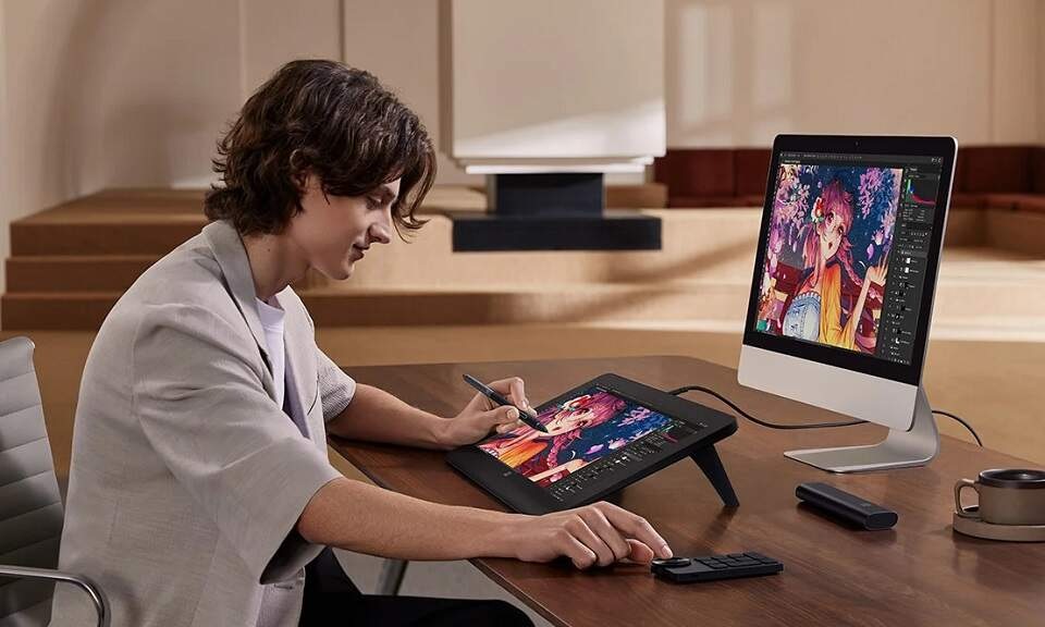 Grafický tablet XPPen Artist Pro 16 (2. generácia) + RC čierny