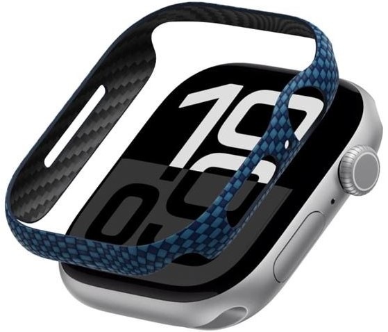 Ochranné púzdro Pitaka Air Case Moonrise na Apple Watch 10 46 mm - modré