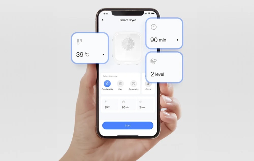 Prístroj si so svojim chytrým telefónom prepojíte za pomoci Bluetooth a následne môžete začať naplno využívať služby mobilnej aplikácie Catlink.
