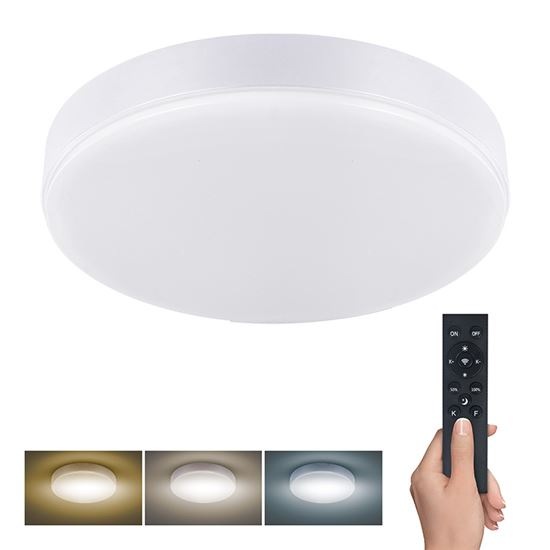 LED stropné svietidlo Solight LECCE, 30 cm biele