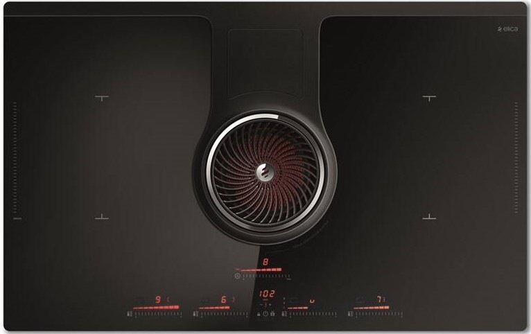 Indukčné varné dosky s odsávaním Elica NIKOLATESLA ONE HP BL/F/83 čierna