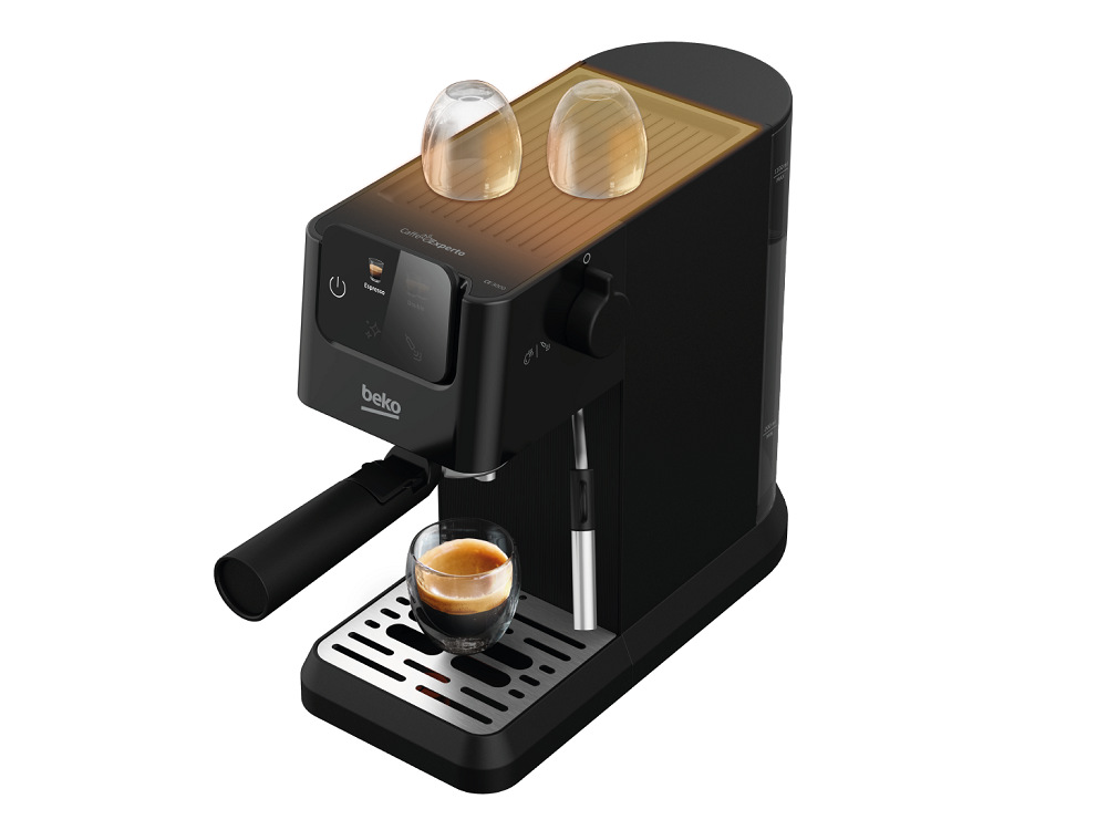 Pákový kávovar Beko Caffe experto CEP5302B čierny Pákový kávovar Espresso Beko CEP5302B, čierna, ľahké nahriatie