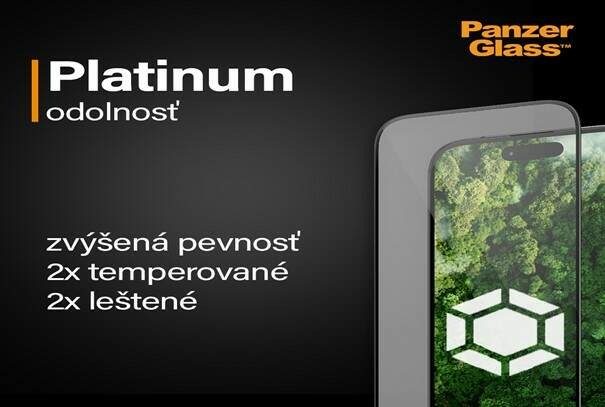 Tvrdené sklo PanzerGlass na Samsung Galaxy A55 5G s inštalačným rámčekom