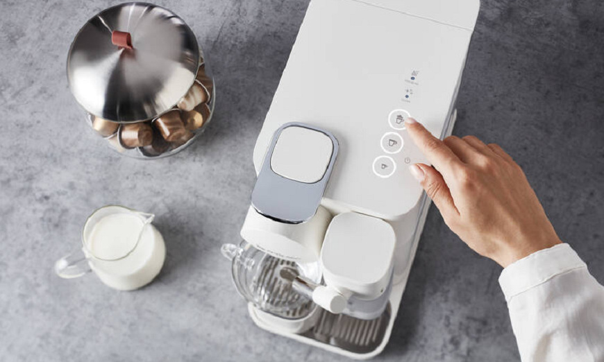 Kapsulový kávovar De'Longhi Nespresso Lattissima One EN 510.W biely Kapsulový kávovar De'Longhi Nespresso Lattissima One EN 510.W biely