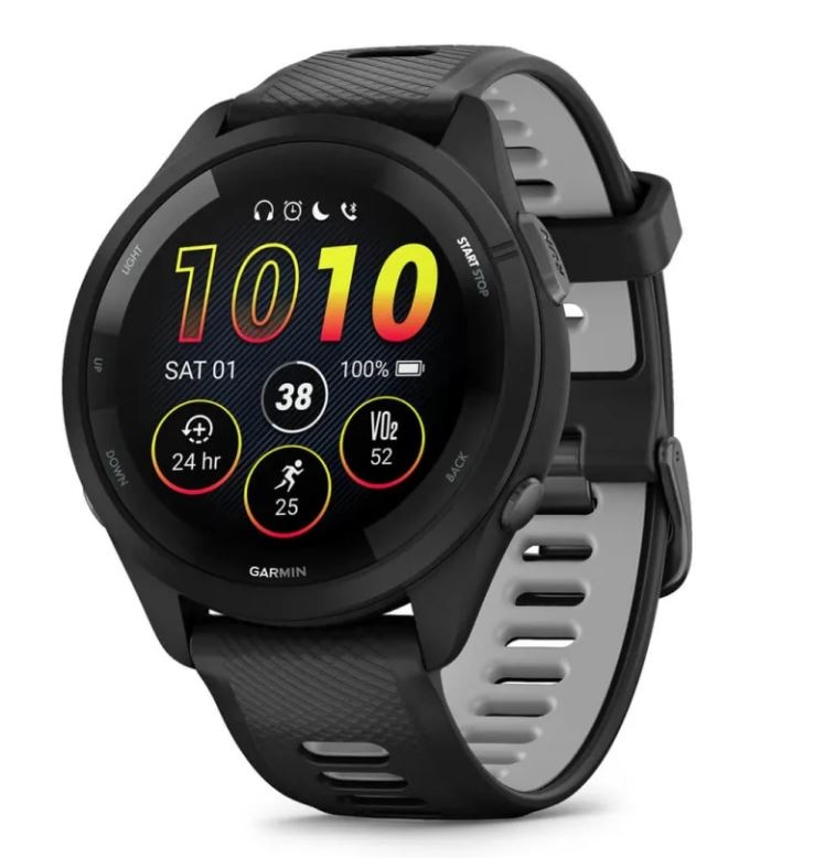 Garmin Forerunner 265, čierna/sivá