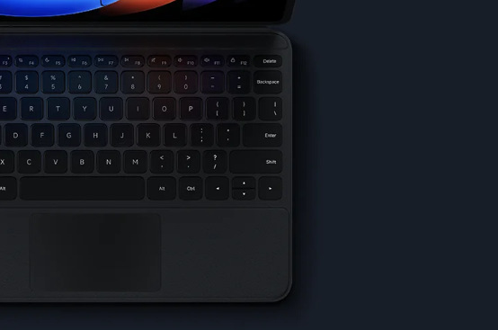 Puzdro s klávesnicou na tablet Xiaomi Pad 6S Pro čierne Puzdro s klávesnicou na tablet Xiaomi Pad 6S Pro čierne