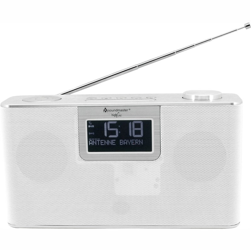 Rádioprijímač s DAB+ Soundmaster DAB700WE strieborný Rádioprijímač s DAB+ Soundmaster DAB700WE strieborný