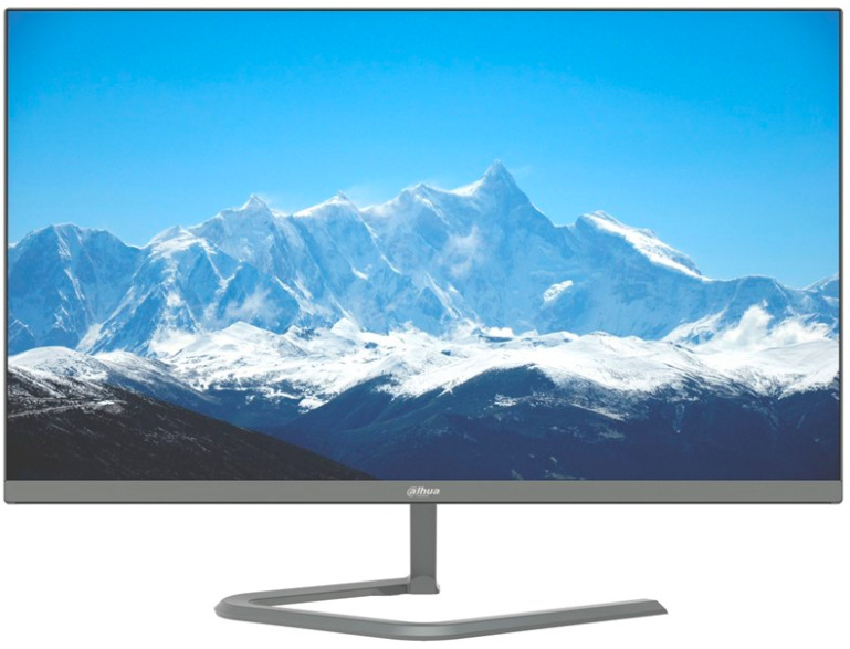 Monitor Dahua LM27-C201P 27″ s IPS panelom, Full HD rozlíšením a bezrámčekovým dizajnom v šedej farbe