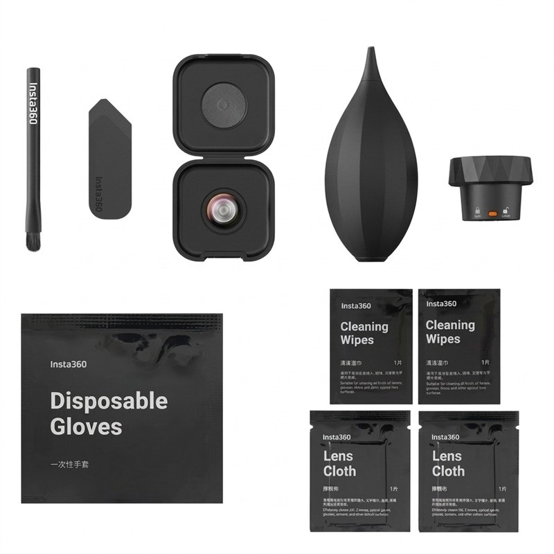 Sada na výmenu šošoviek Insta360 X4 Air (1 ks) čierna