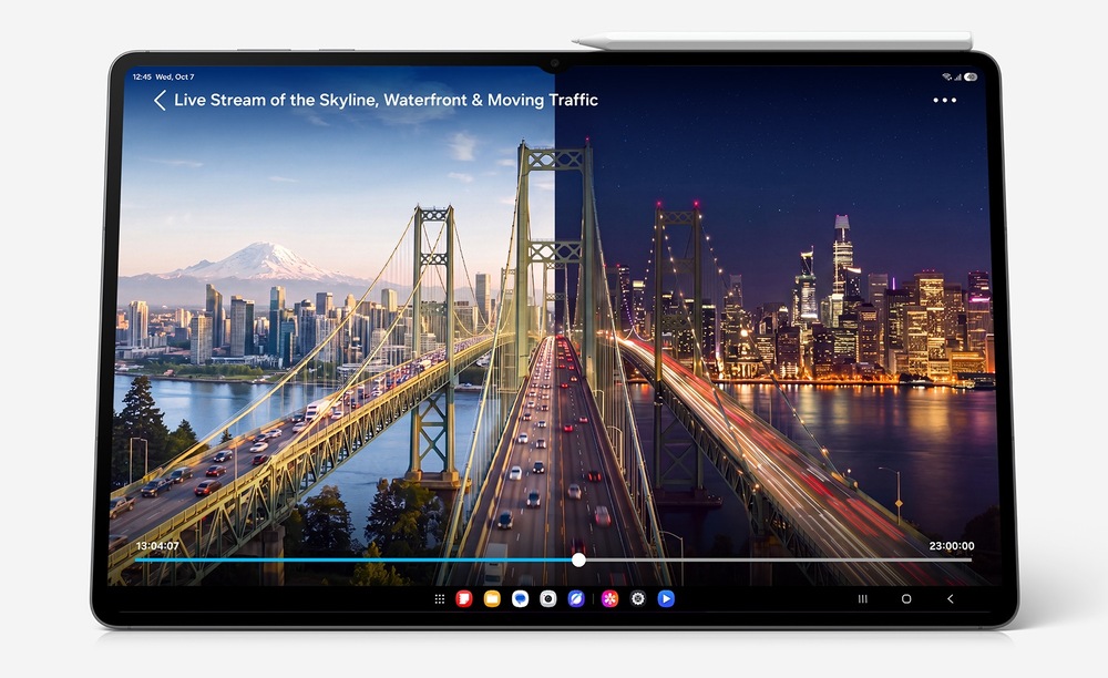 Tablet Samsung Galaxy Tab S12 Ultra 12 GB / 256 GB + dotykové pero sivý Samsung Galaxy Tab S12 Ultra vydrží na nabitie pracovať až 23 hodín