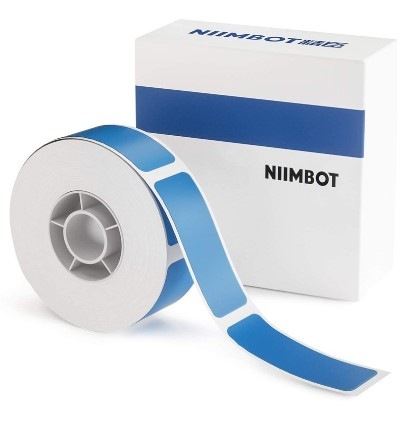 Papierový štítok Niimbot RP 12x40mm 160ks pre D11 a D110 modrý