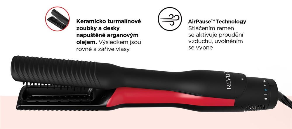 Žehlička na vlasy Revlon One-Step RVDR5330E čierna Žehlička na vlasy Revlon One-Step RVDR5330E čierna