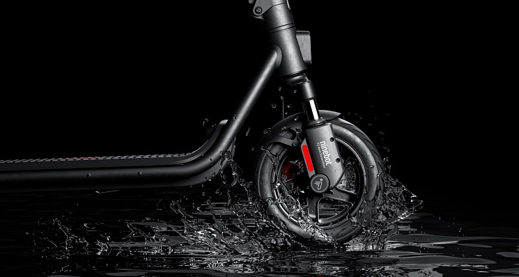 Elektrická kolobežka Segway eKickScooter F2 Pro EII antracitová farba „“